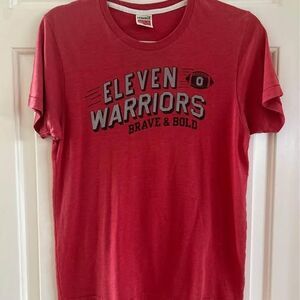 Homage Ohio State Buckeyes OSU Eleven Warriors Brave And Bold T Shirt Size Small